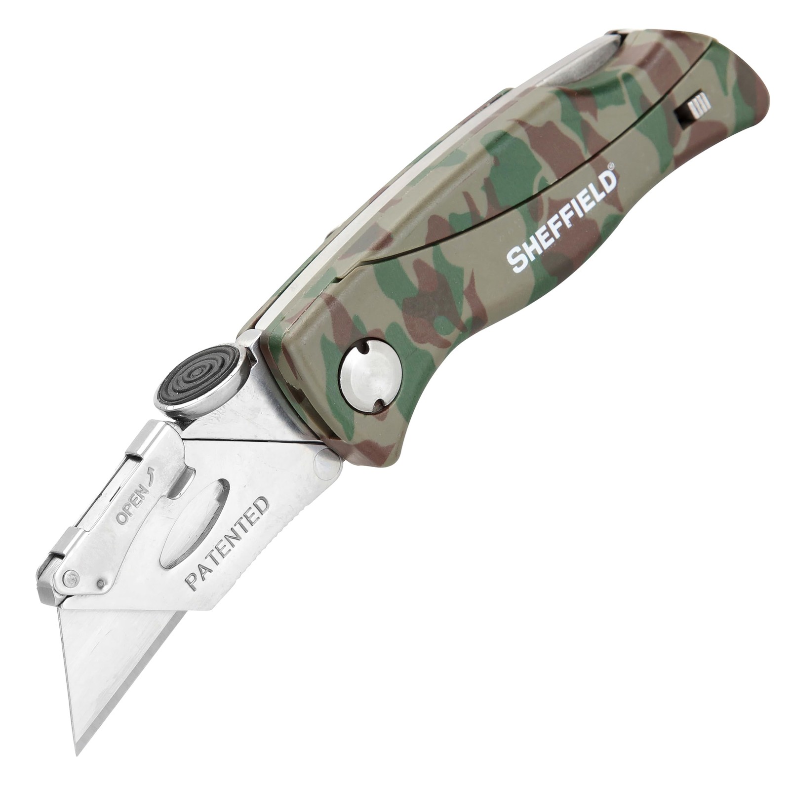 Sheffield 12131 Camouflage Quick Change Utility Knife