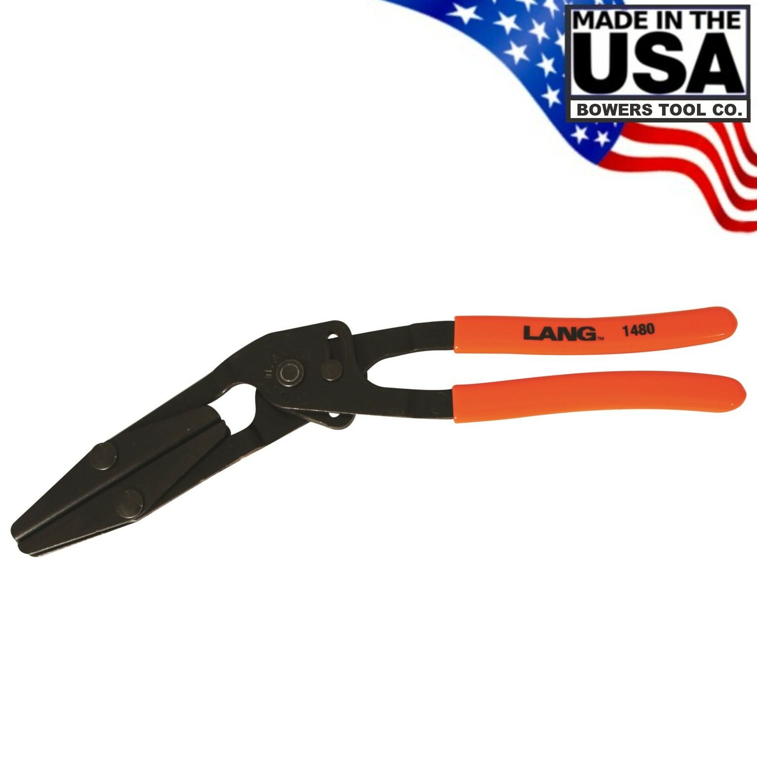 Lang 13" Hose Pinch Pliers Offset Self Locking Large Size Made in USA 1480