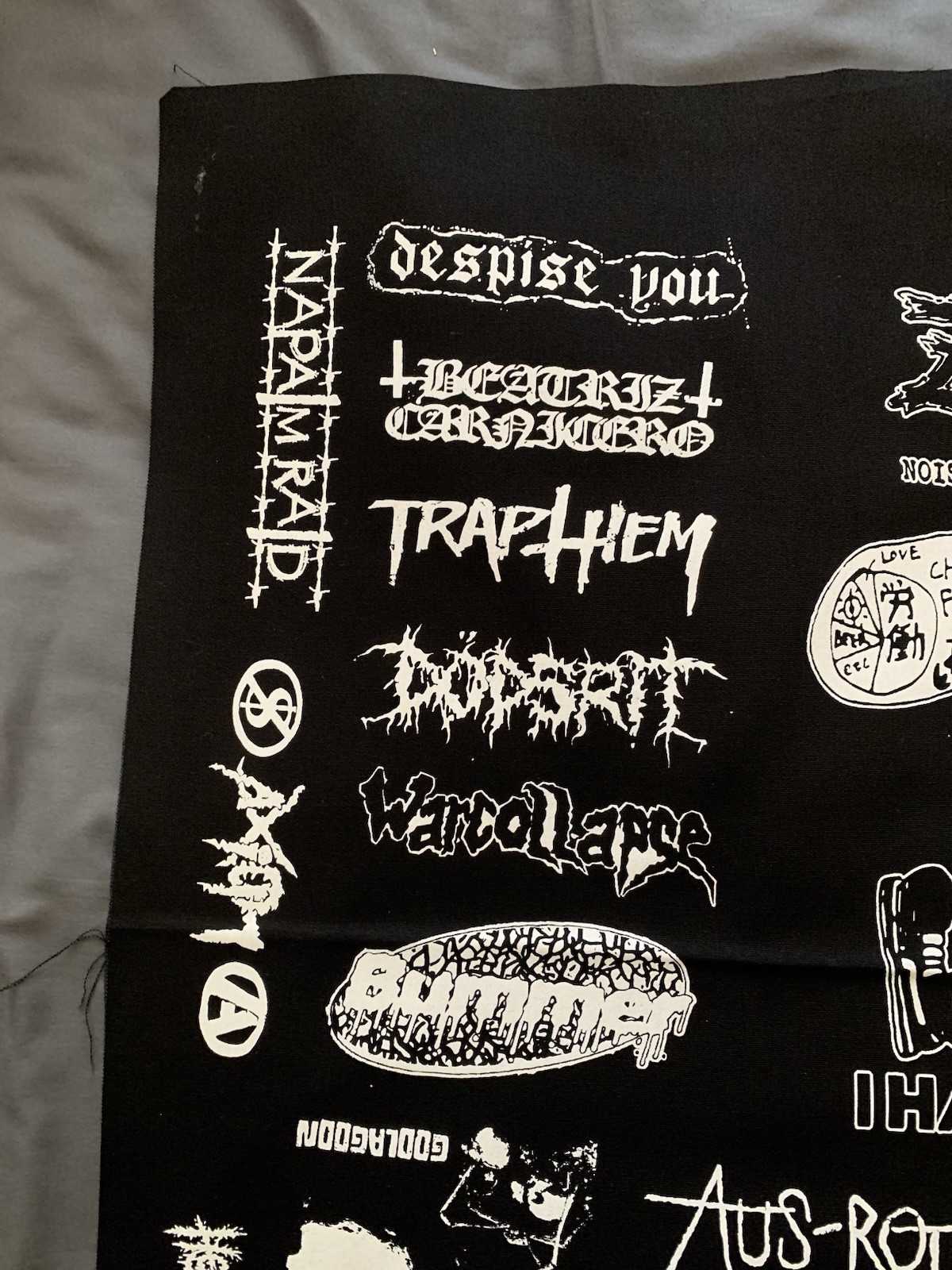 Crust Punk Patches Sheet