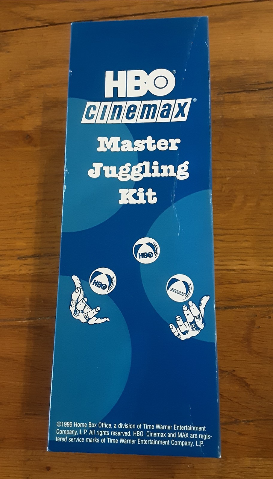 HBO Cinemax Master Juggling Kit Vtg 1996  Rare VERY Nice Condition Instructions