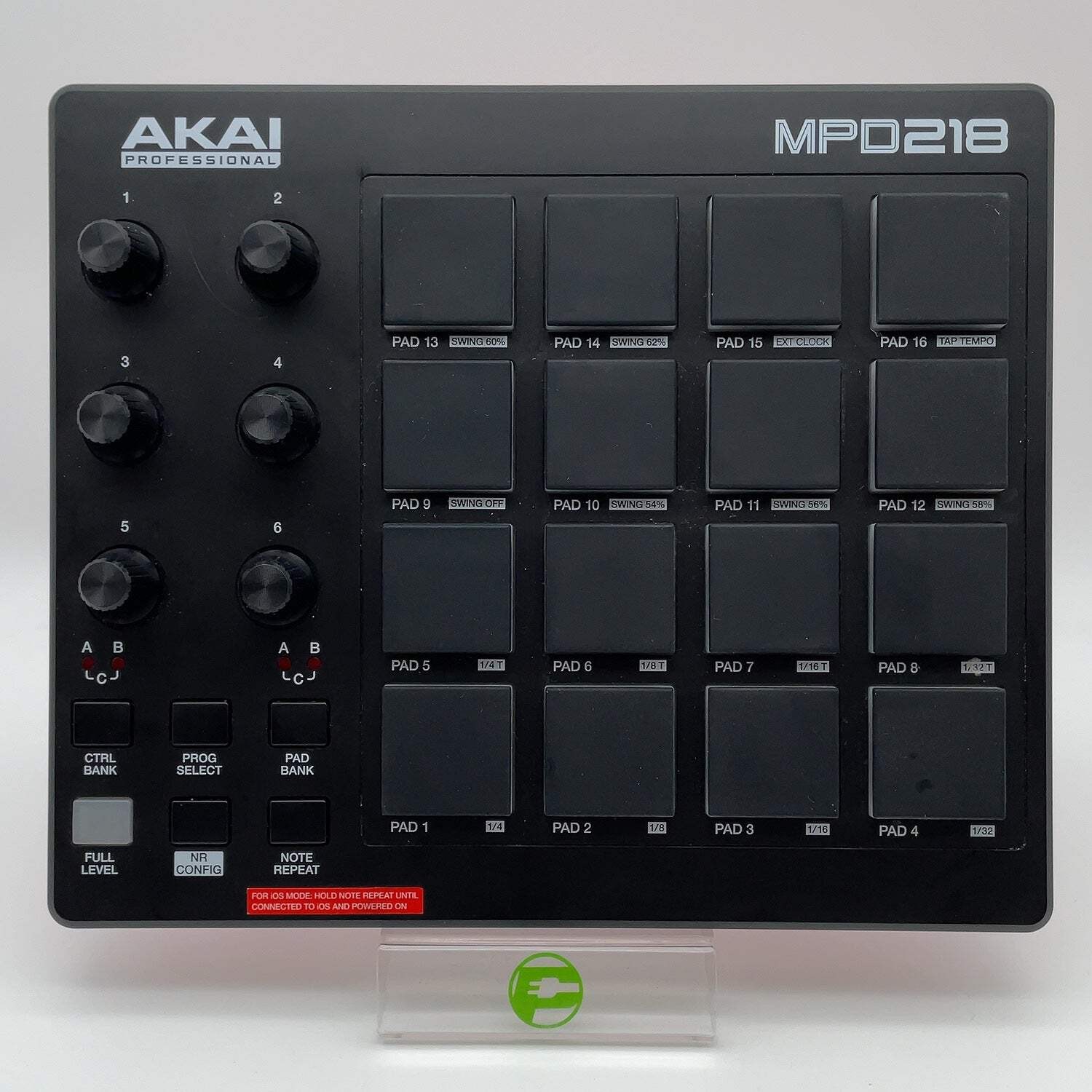 Akai Professional MPD218 1-Channel MIDI Pad Controller