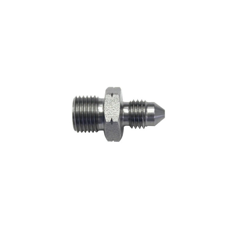 Goodridge Stainless Steel JIC Male to (CONCAVE) Metric Male Brake Clutch Adaptor