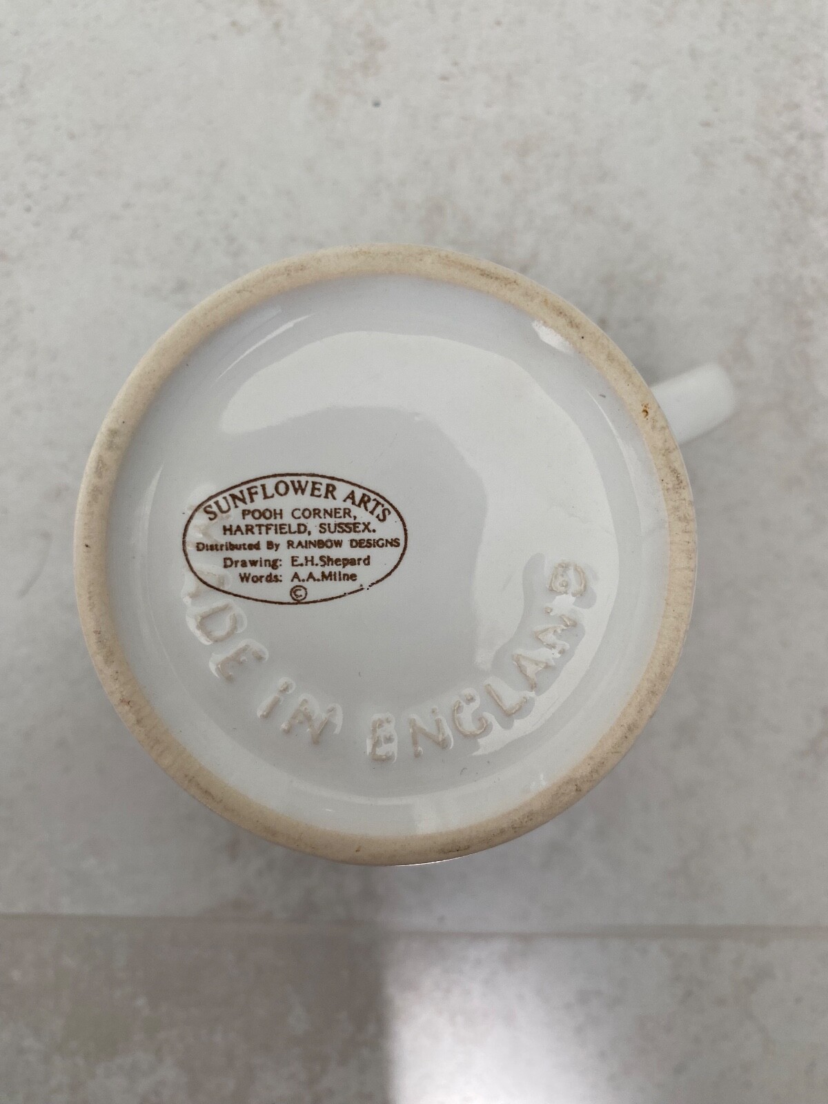 Winnie The Pooh Mug - Good Condition