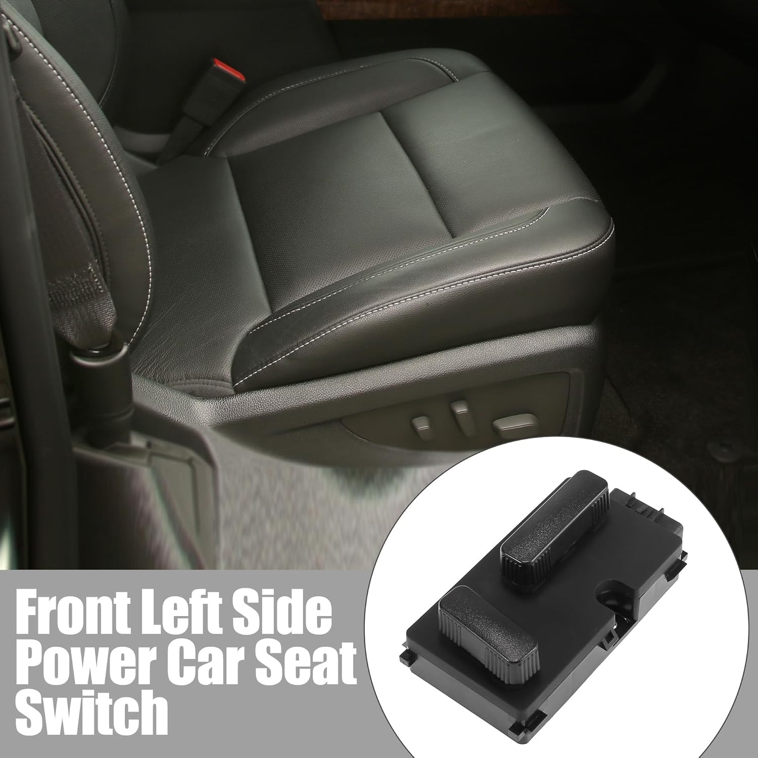 Seat Switch Adjust Recliner Control Driver Left for Chevy GMC Cadillac 12450166