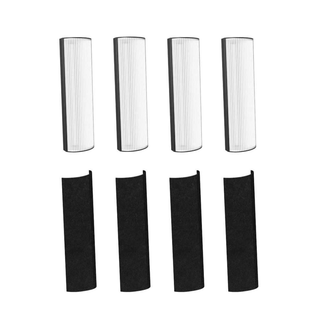 True HEPA Filter For Pure Enrichment Purezone Elite 4-in-1 Air Purifier 4pk
