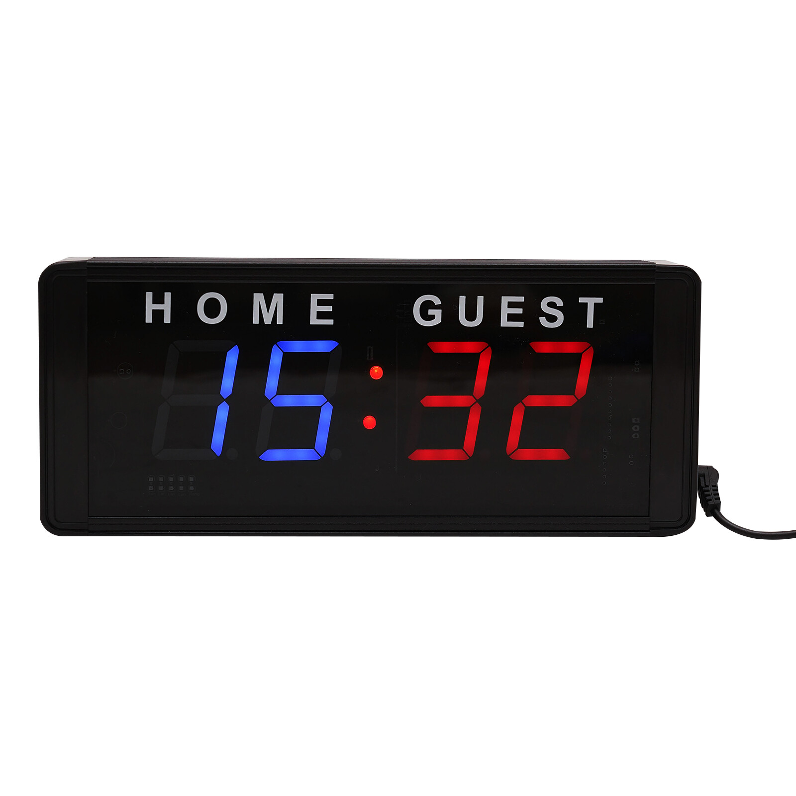 Modern Portable Tabletop Electronic Digital Scoreboards, Led Scoreboard Black
