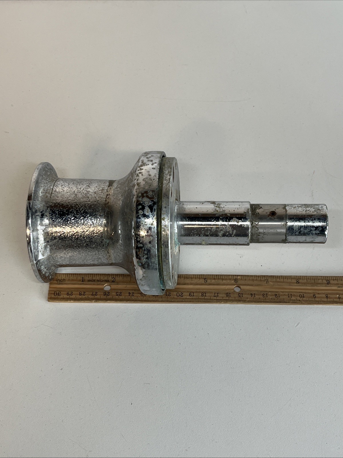 PAIR-Barlow 16 Chrome-Bronze Under Deck Winch with Teak Pads