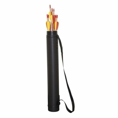 SAS Adjustable Extendable Archery Arrow Case Carrier With Strap - Black