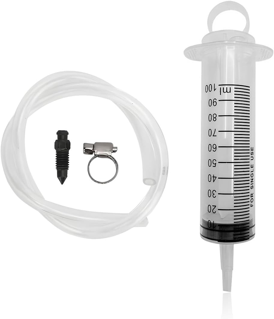 Hydraulic Disc Brake Bleeding Tool, 100ML Syringe Hydraulic Disc Clutch Bleeding