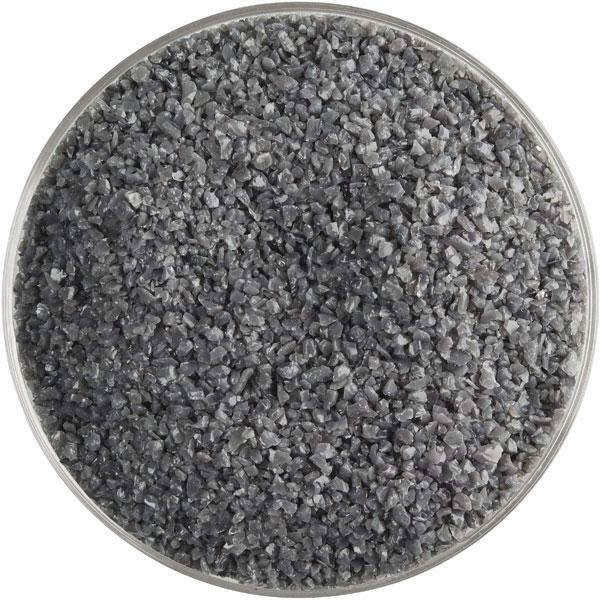 Bullseye Frit Deep Gray Medium Opal 5oz. 90 COE
