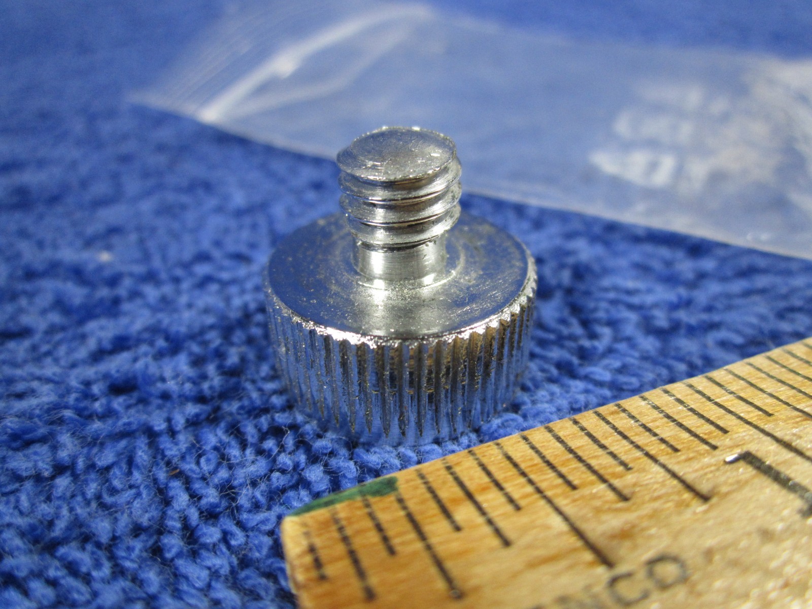 Microphone Adapter Approximately 3/8" male to 5/8" female European Mic Threads