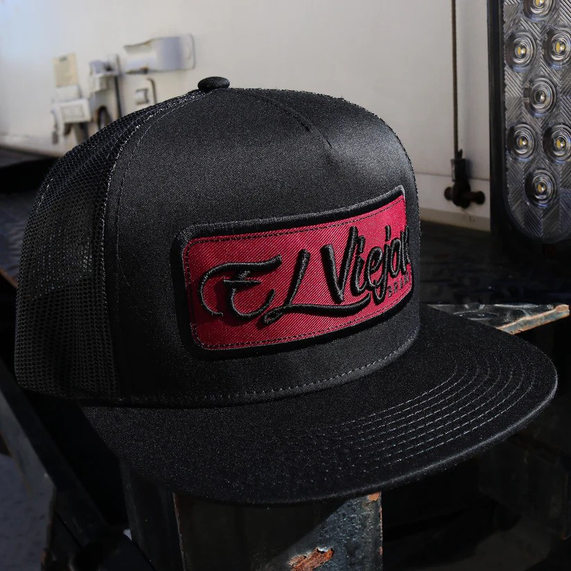 El Viejon Ev Patch Blk Blk Maroon Patch - Hats Cap - Ev Patch 15