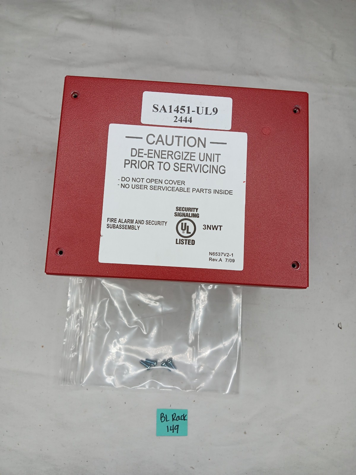 Honeywell SA1451-UL9 Transformer AC With Housing