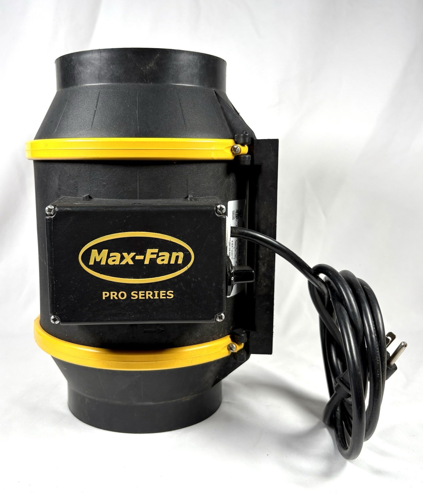 💥Can Fan Max Fan Pro Series 6” Inline Exhaust Blower 3 Speed.