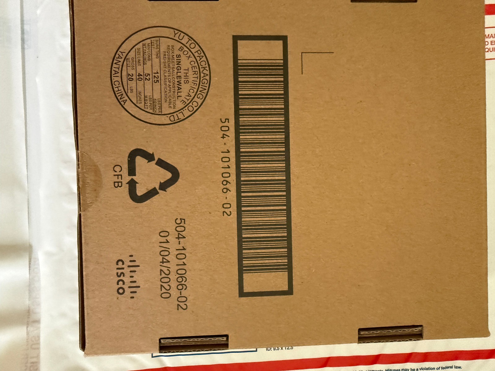 Cisco CP-HS-W-521-USB single ear Headset - NEW!! usb a