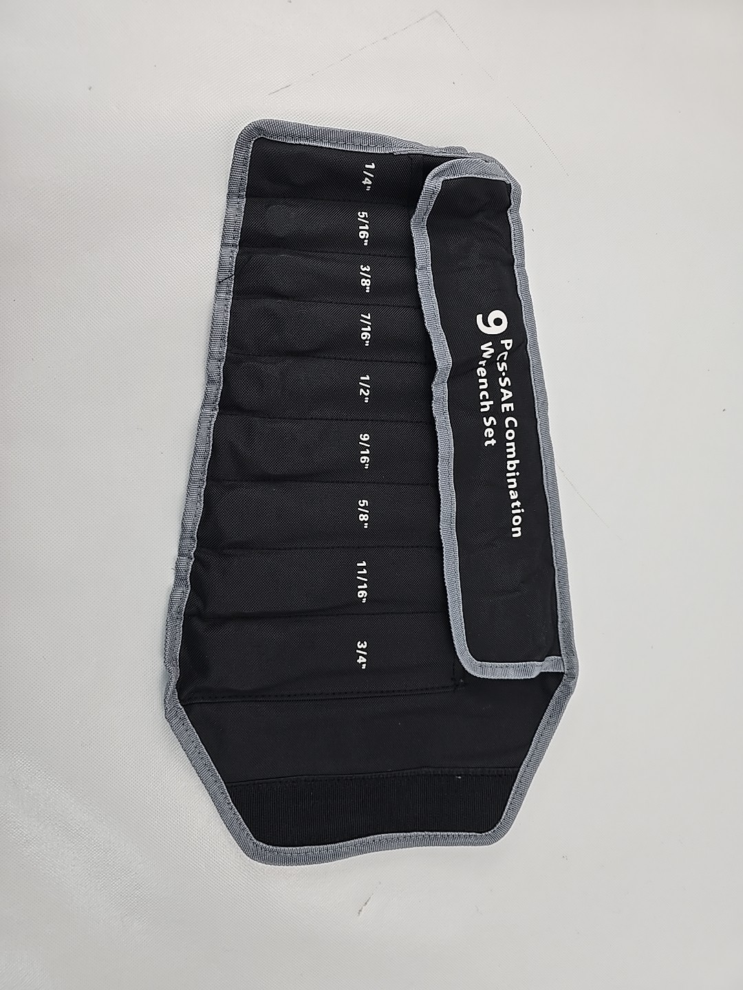 GRENPRO Super-Thin SAE Wrench Set, Open End 9PCS 1/4, 3/4 Etc ..