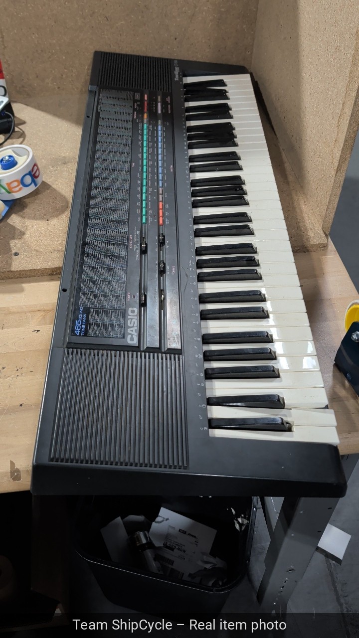 DEFECTIVE vintage Casio Casiotone CT650 electronic keyboard G3D