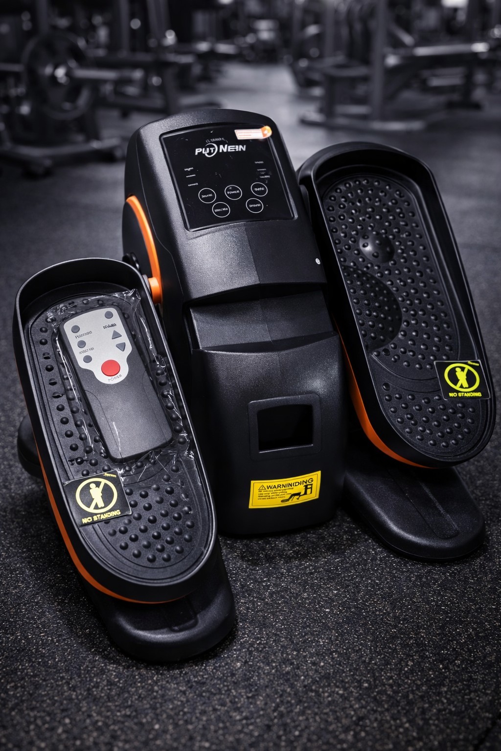 PUTNEN Electric Elliptical Machine Black with Display & Remote Control