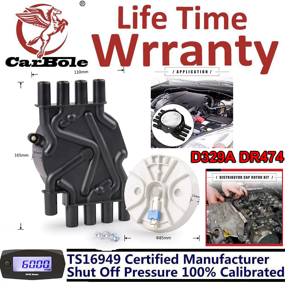 Pack of 1 For Chevrolet C1500 Ignition Distributor Set Distributor Cap Rotor Kit