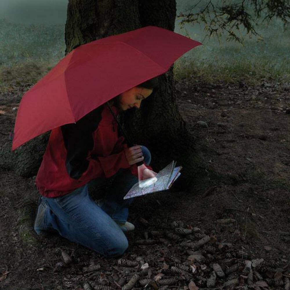 EuroSCHIRM Light Trek Automatic Flashlite Umbrella Lightweight Hiking Trekking