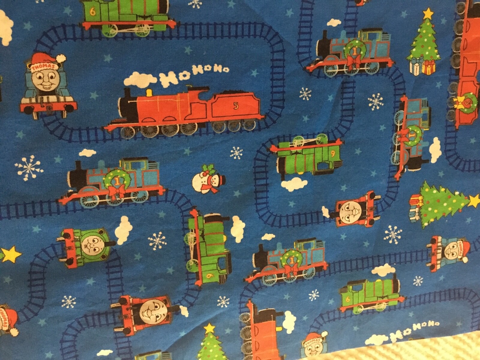 Christmas Thomas The Train pillowcase (Pair)