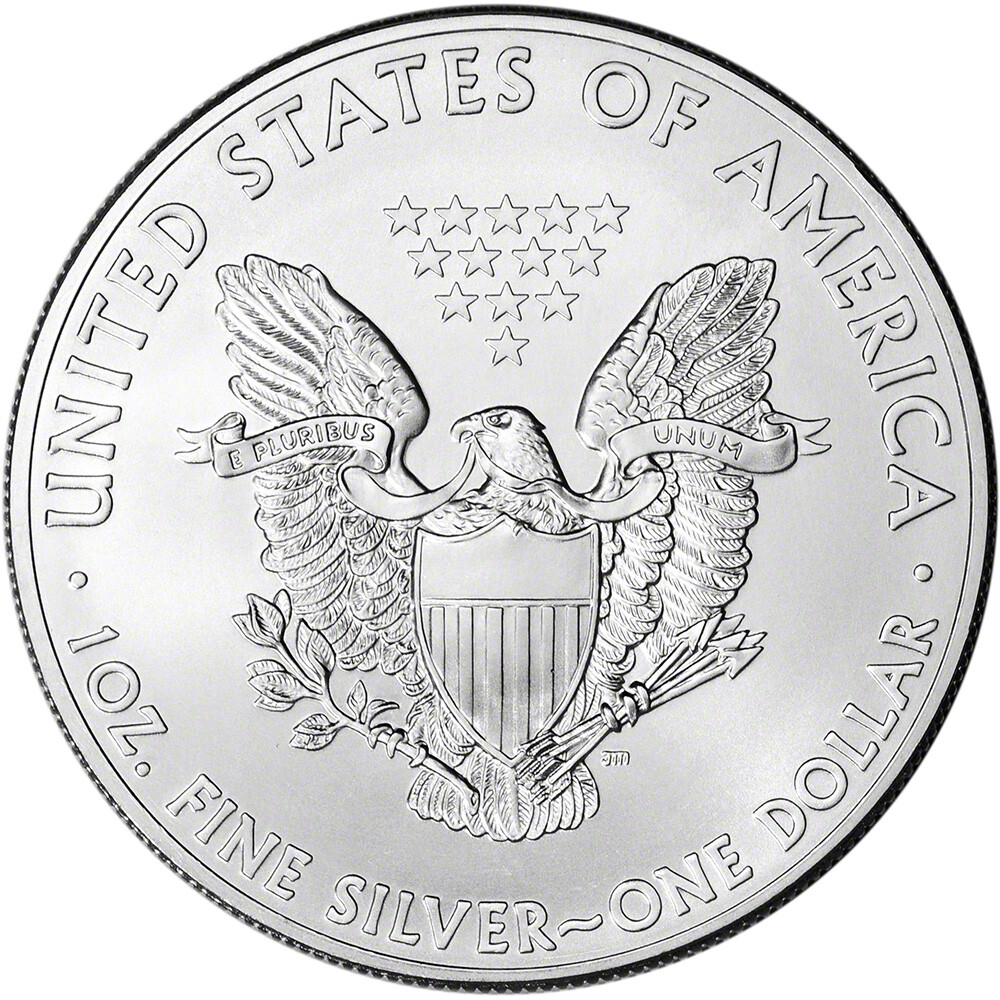 2015 American Silver Eagle 1 oz $1 - BU