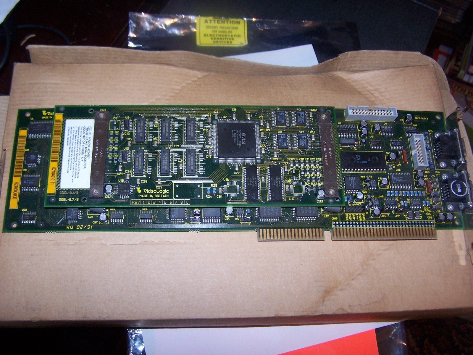 VideoLogic 16 Bit VGA Card Made in England