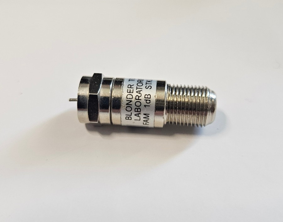 Blonder Tongue FAM-1 (Stock# 4006A 1),  1dB Fixed Attenuator