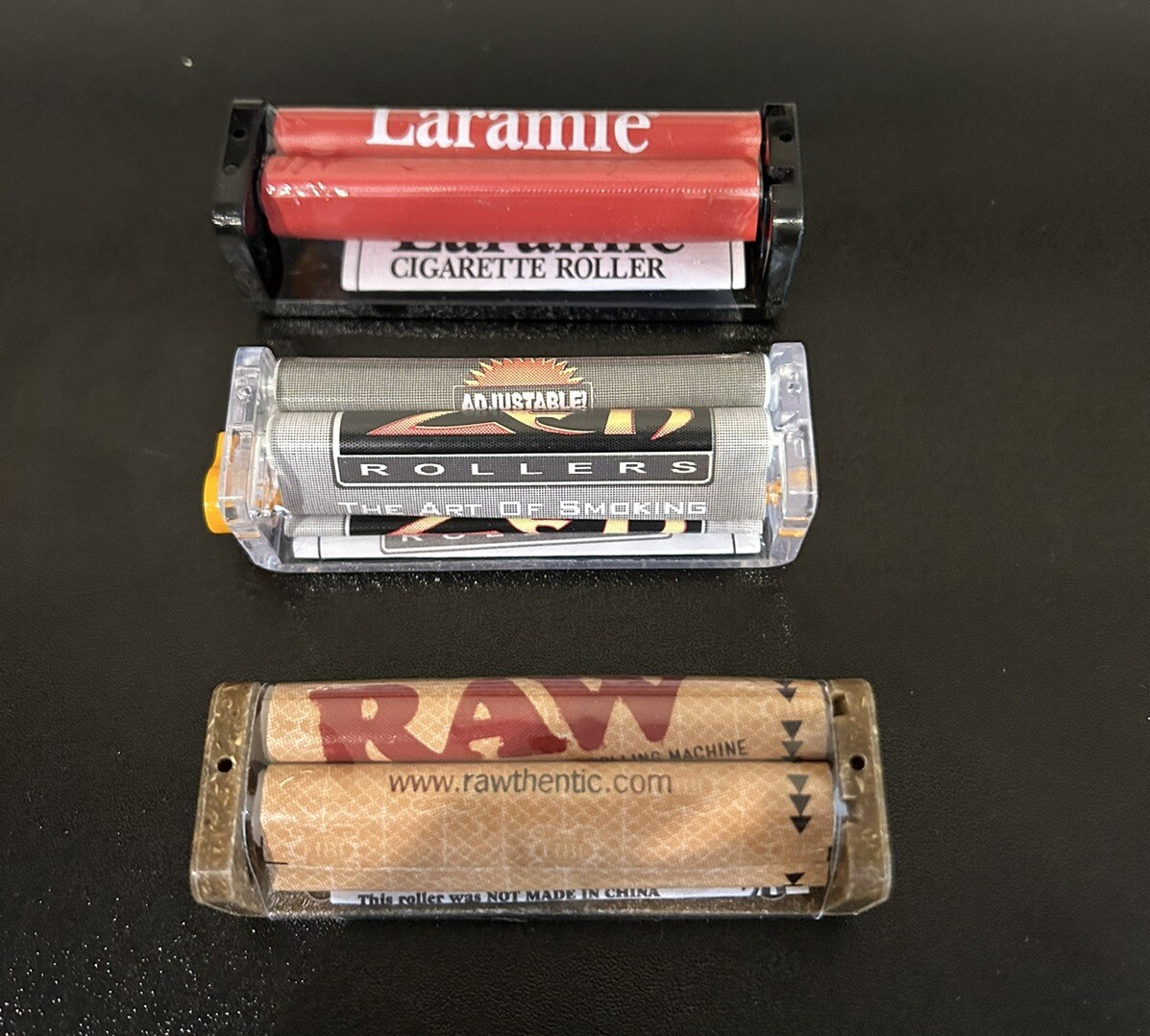 Laramie Raw Zen Plastic Cigarette Rollers NIP Lot of 3