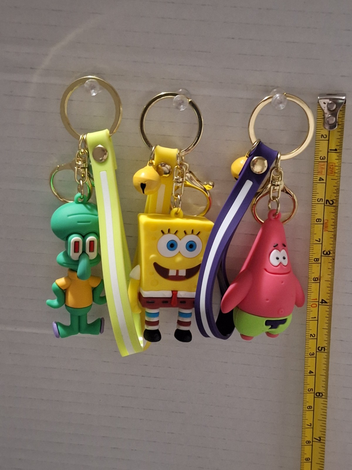 Spongebob Characters Keychain or Bag accessories 3 Characters