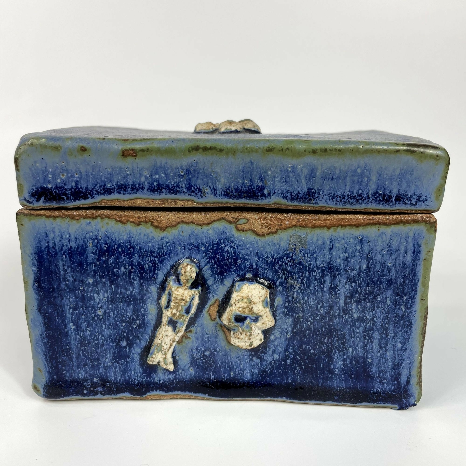 Studio Pottery Memento Mori Box