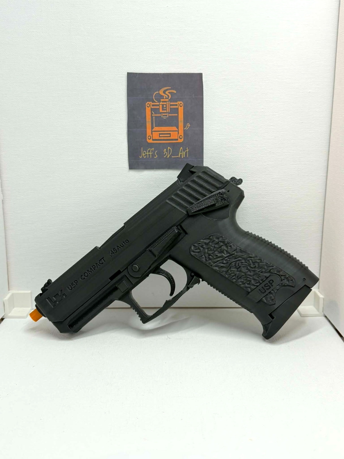 HK USP compact 9mm pistol hand gun 1:1 Prop Cosplay Costume
