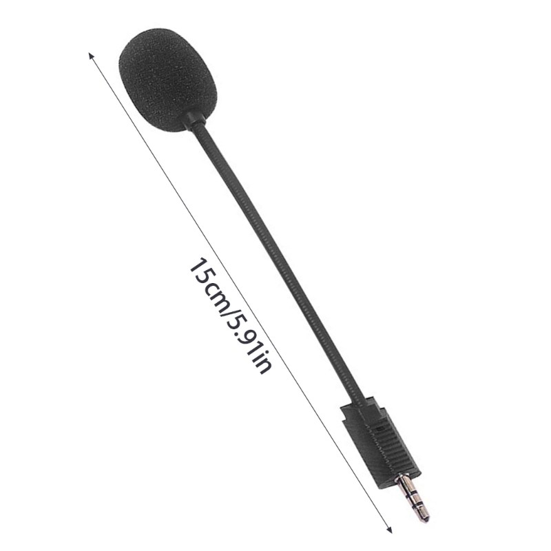 Flexible 3.5mm Microphone for Rig700 Headsets for Game Communication Streaming