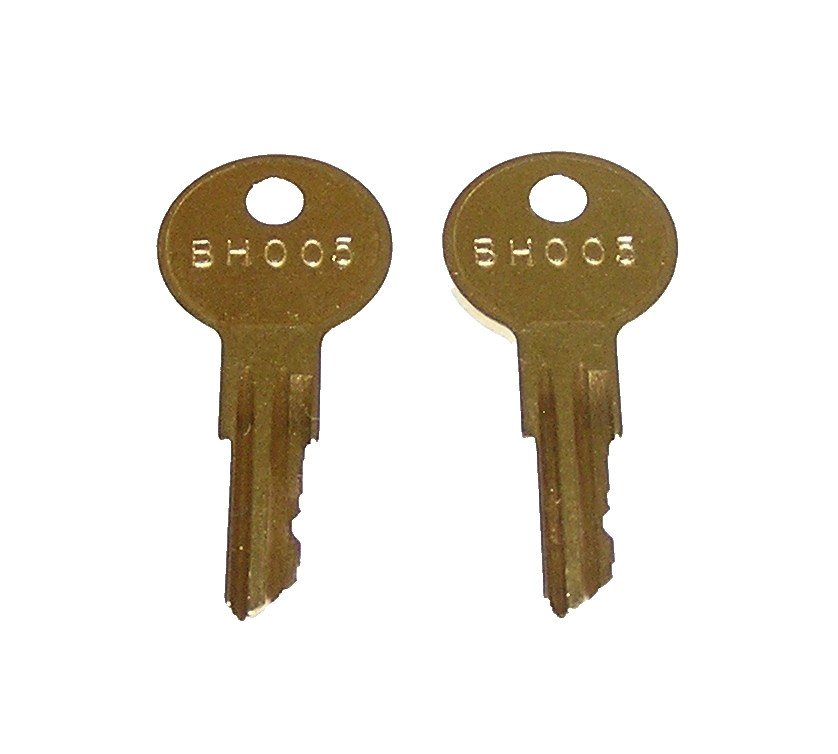 2 - BH005 Replacement Keys fit FireTech J L Industries Samson Equipment