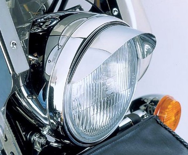 Suzuki GS 450 550 750 Intruder Volusia Boulevard C50 C90 CHROME HEADLIGHT VISOR