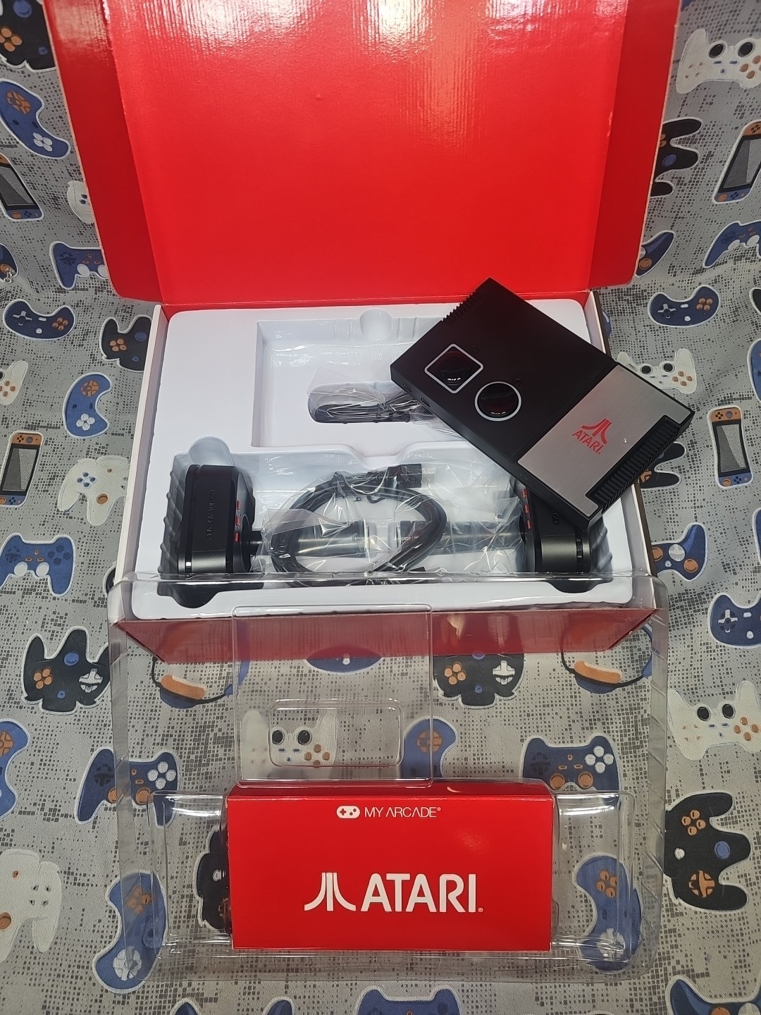 My Arcade Atari 200+ Games Included Wireless Controllers OPEN BOX NEW