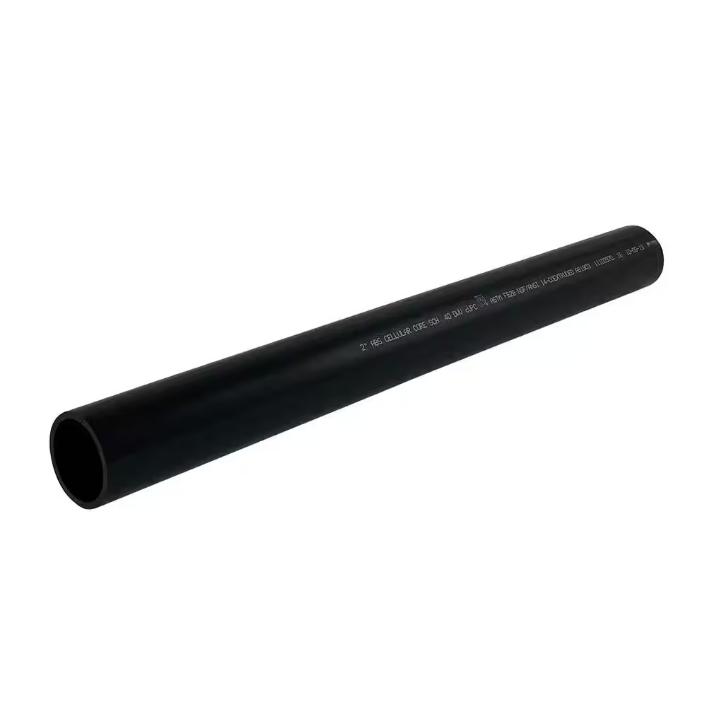 1-1/2 In. X 24 In. Plastic ABS Pipe - Durable and Versatile Piping Solution