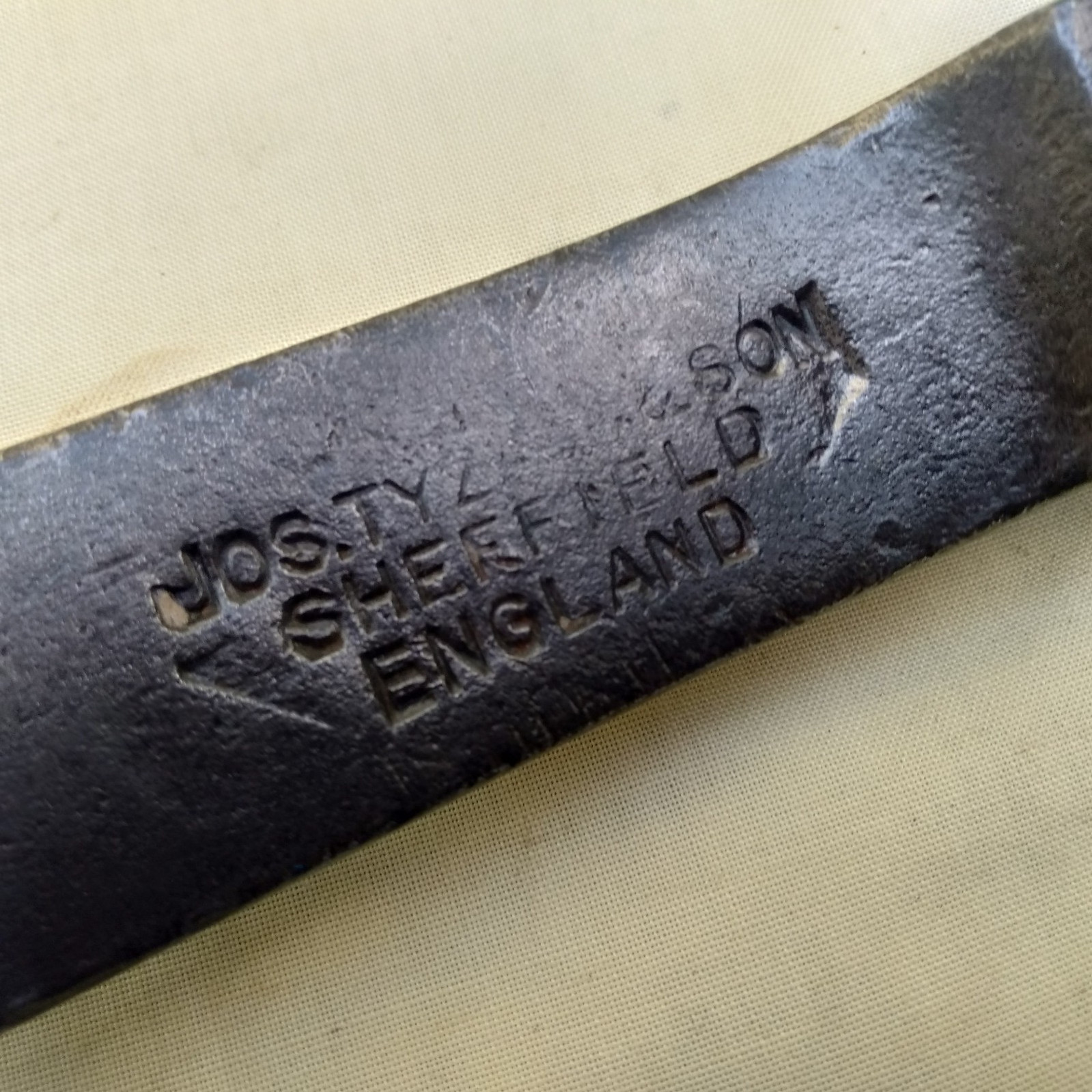 J . TYZACK SONS BUILDERS BRICK HAMMER HICKORY HANDLE OLD TOOLS ENGLAND 🔵