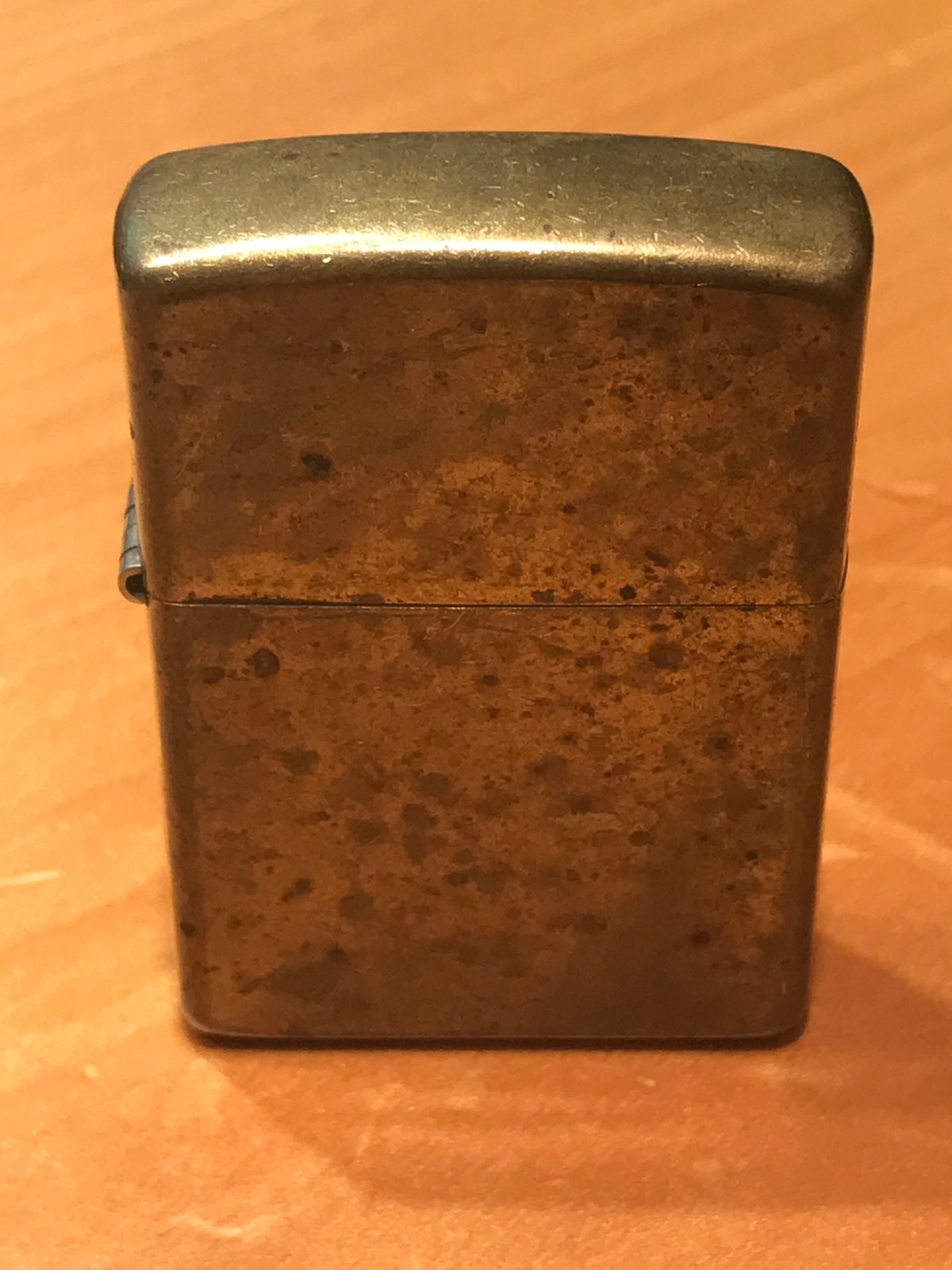 CLASSIC BRUSH CHROME BRASS ZIPPO LIGHTER MADE IN 2000 BRADFORD, PA.