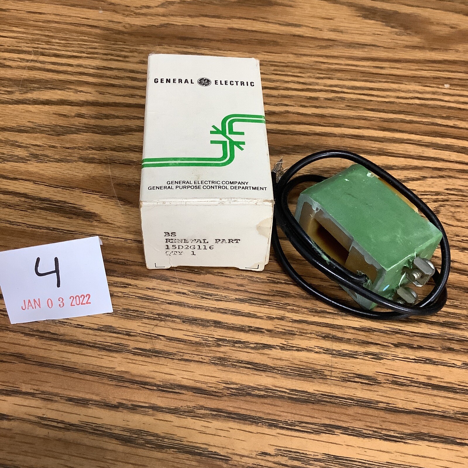 GE 15D2G116 Replacement Renewal Coil New
