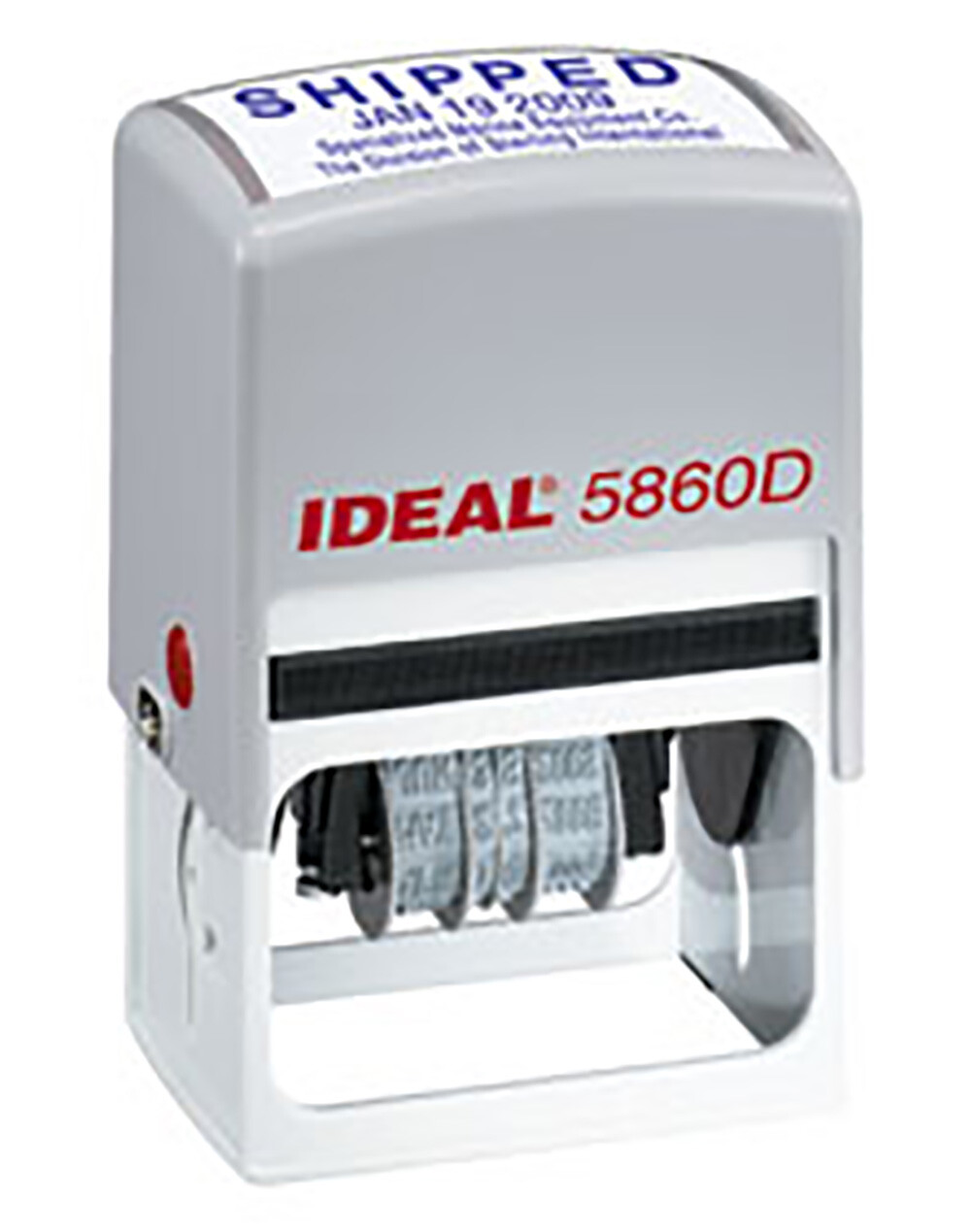 Ideal 5860D Replacement Ink Pad 2 Color Uninked Pad