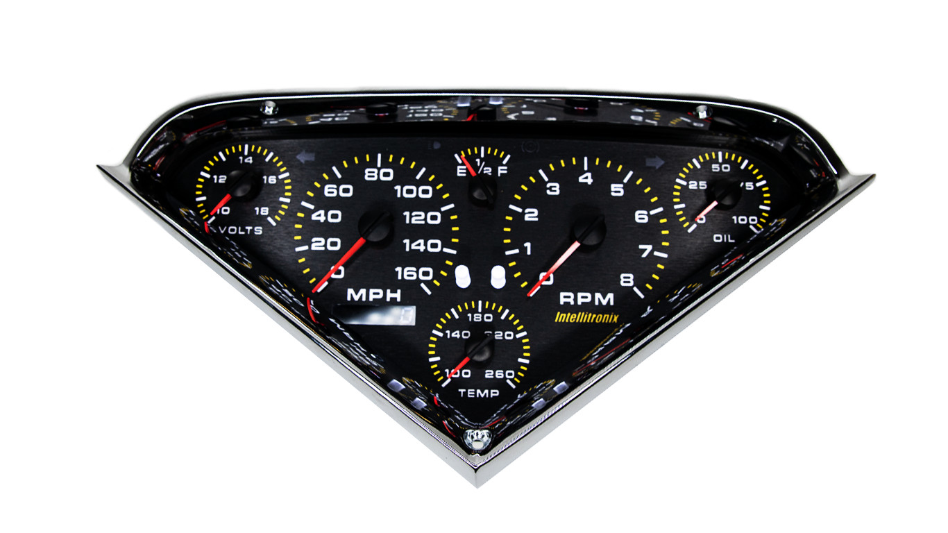 1955-1959 Chevy Truck Analog Gauge Cluster W/GPS Speed AP6000-S9020 Made In USA