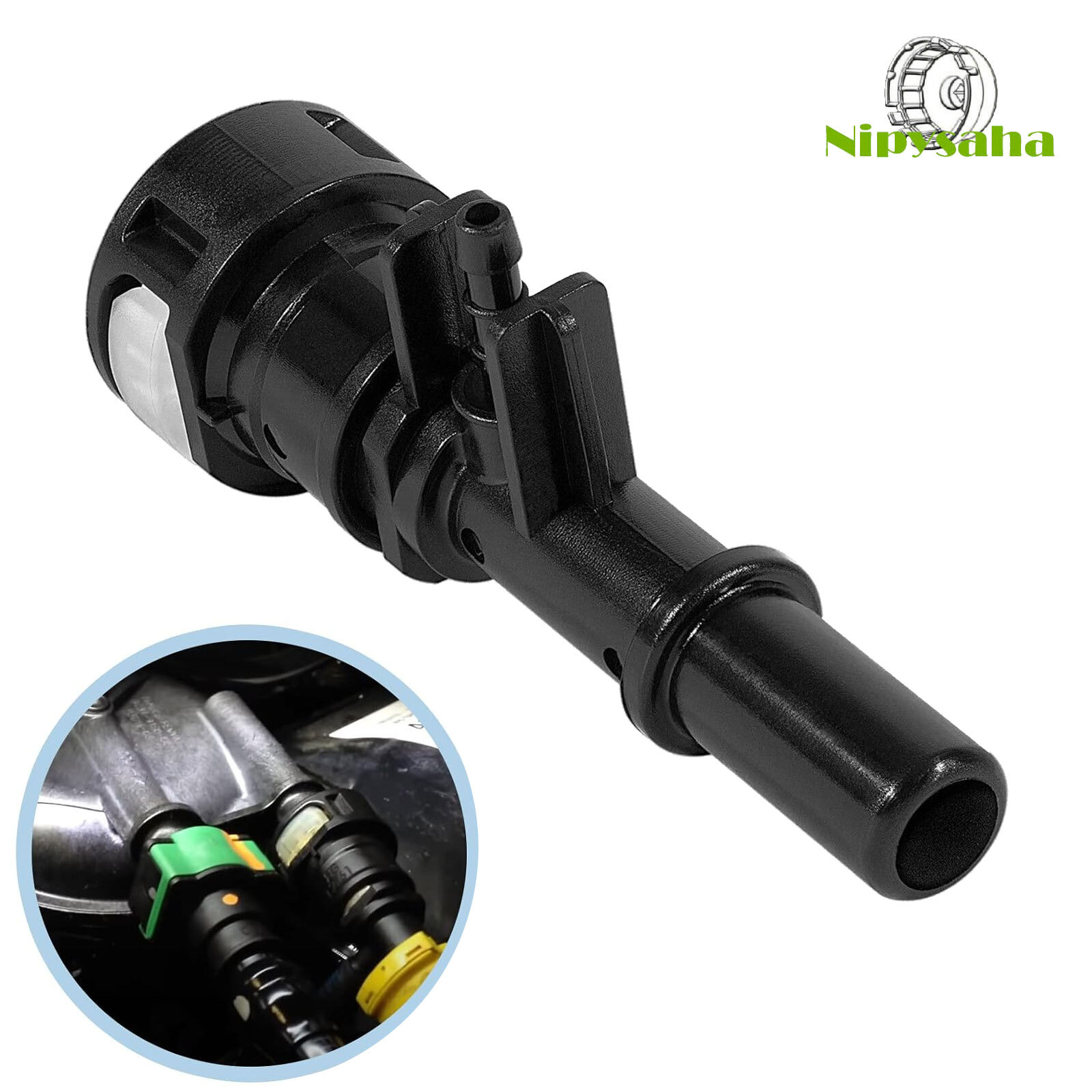 Fit For 2011-2016 Ford 6.7L Powerstroke Diesel Fuel Return Line Repair Connector