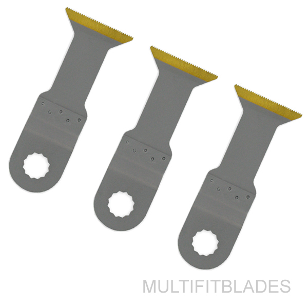 3 x 1-3/4"Titanium Bi-Metal Oscillating Saw Blade-old style Rockwell Sonicrafter