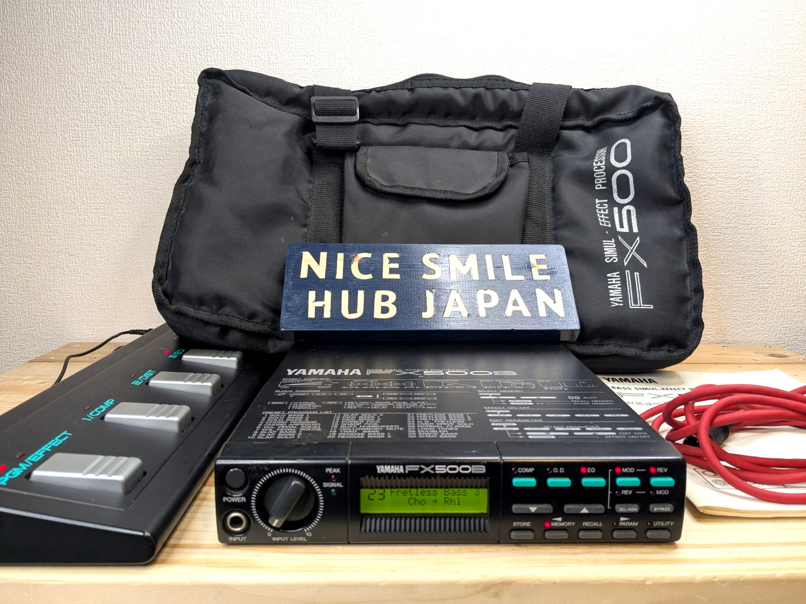 YAMAHA FX500B + MFC06 Complete Set | 2Adapters, MIDI Cable,Case, Manual | Tested