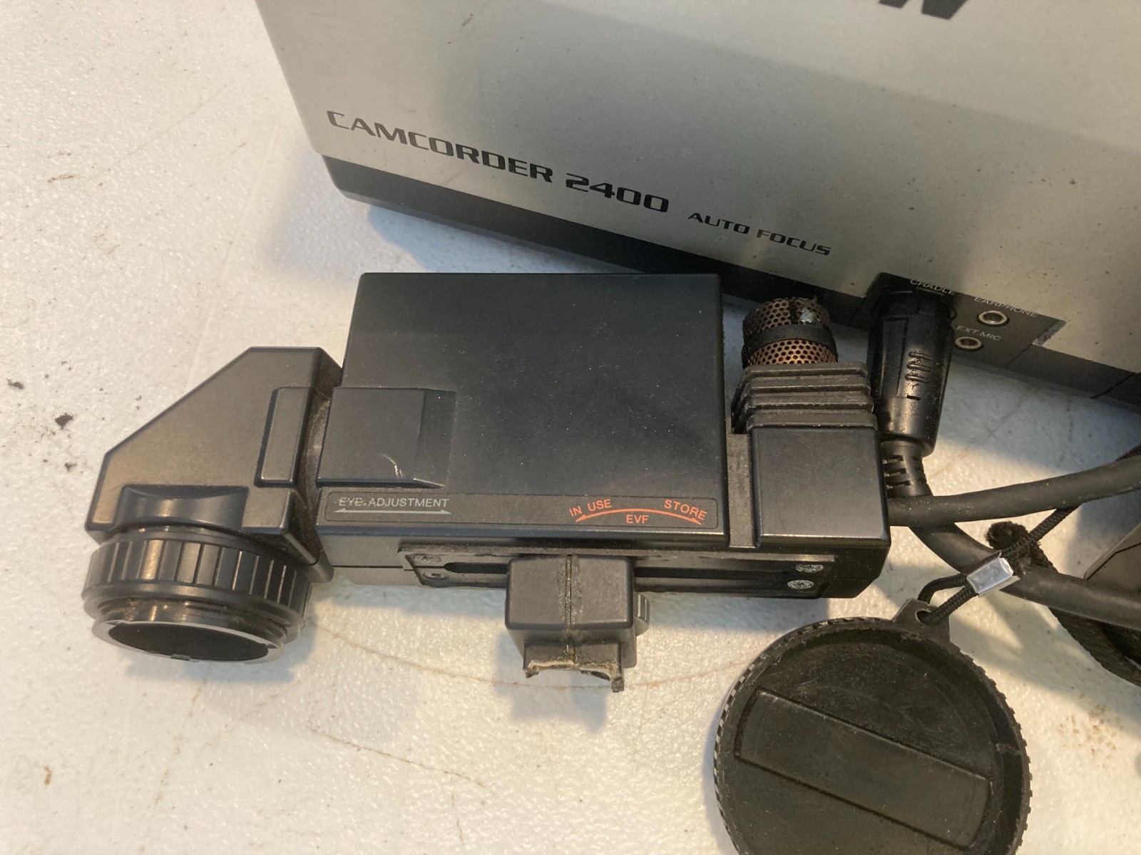 Kodavision Vintage Camcorder 2400- 2000 Series Bundle Case - Untested
