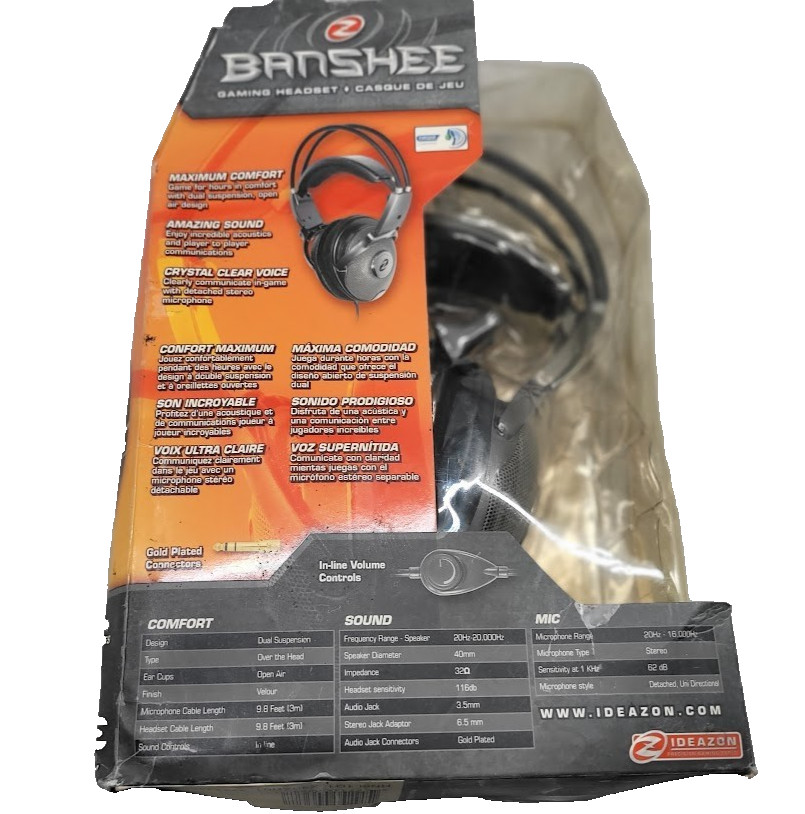 Ideazon Banshee gaming headset