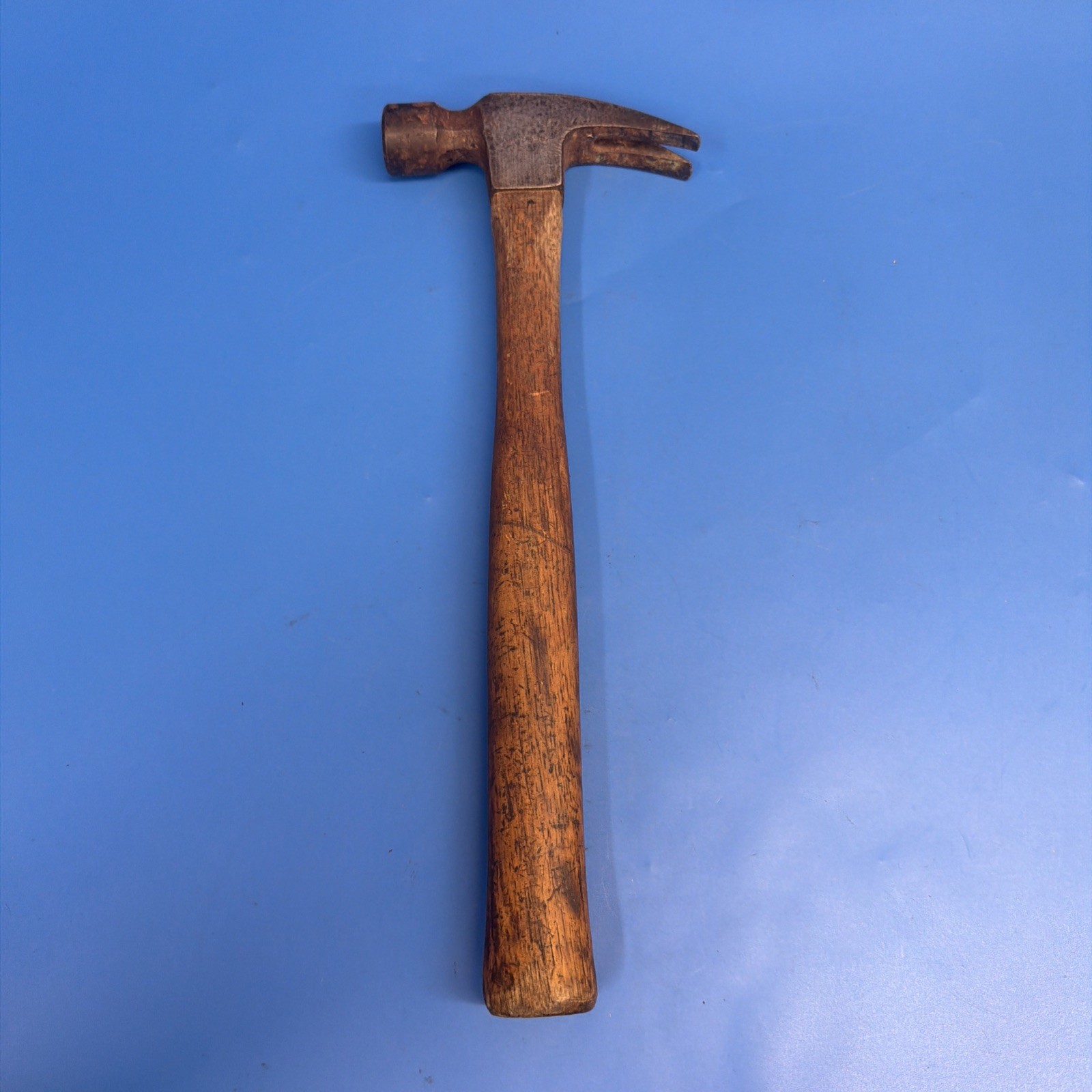 Vintage Millers Falls No. 9696 Curved Claw Hammer 16” Original Wood Handle USA
