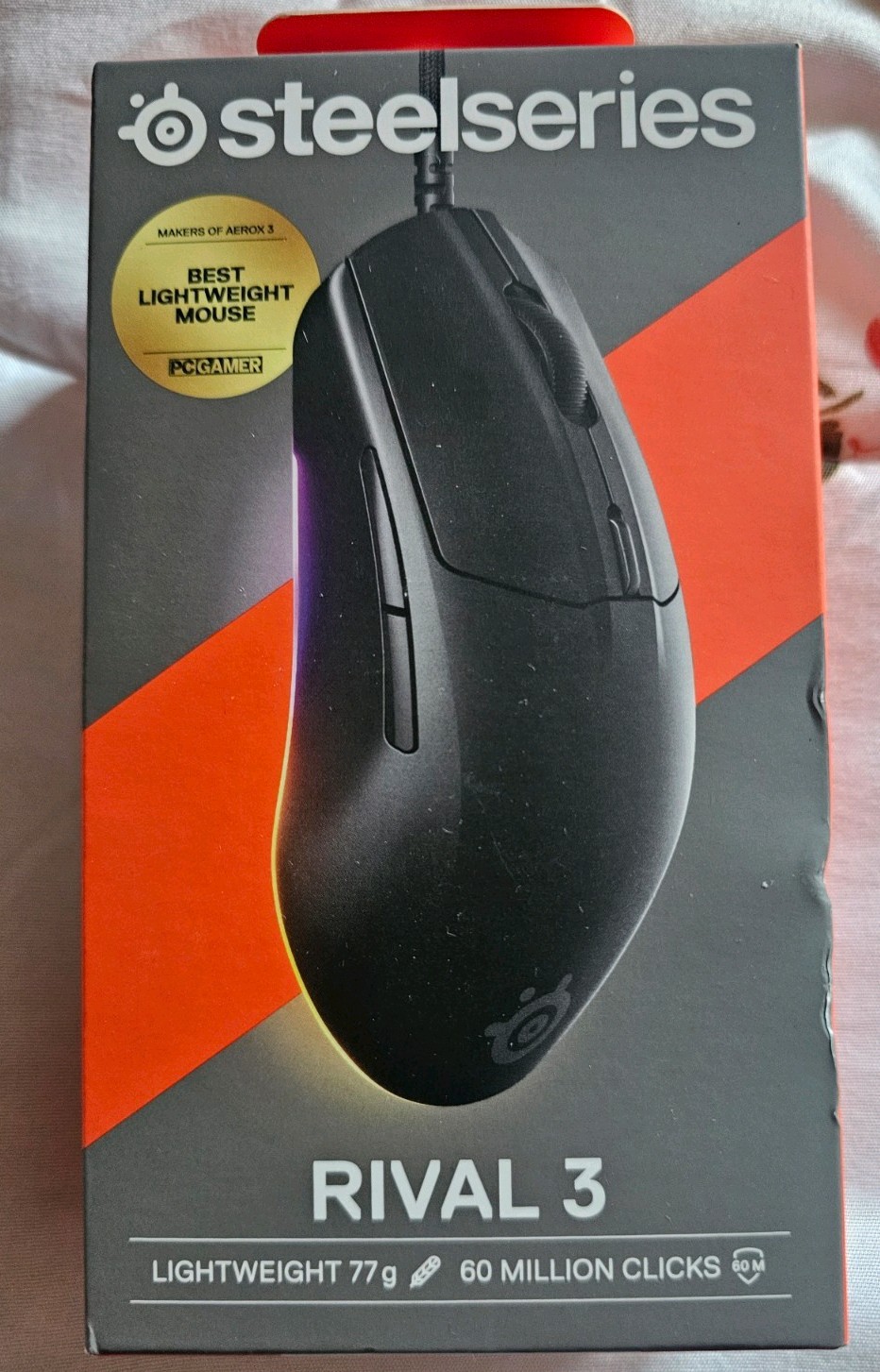 New SteelSeries Rival 3 Wired Gen 2  Gaming Mouse