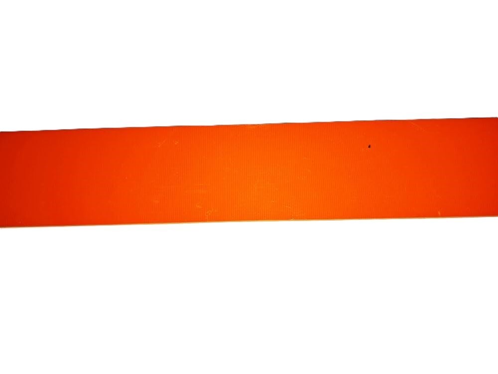 Lot of 2 - Orange G-10 Knifemaking Scale, 1/8" x 1.5" x 10", GJ338